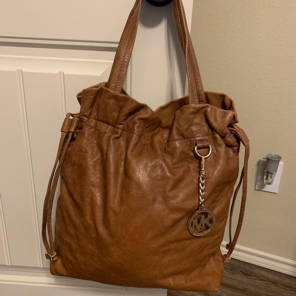 Michael Kors Genuine Leather Tote Shoulder/Tote